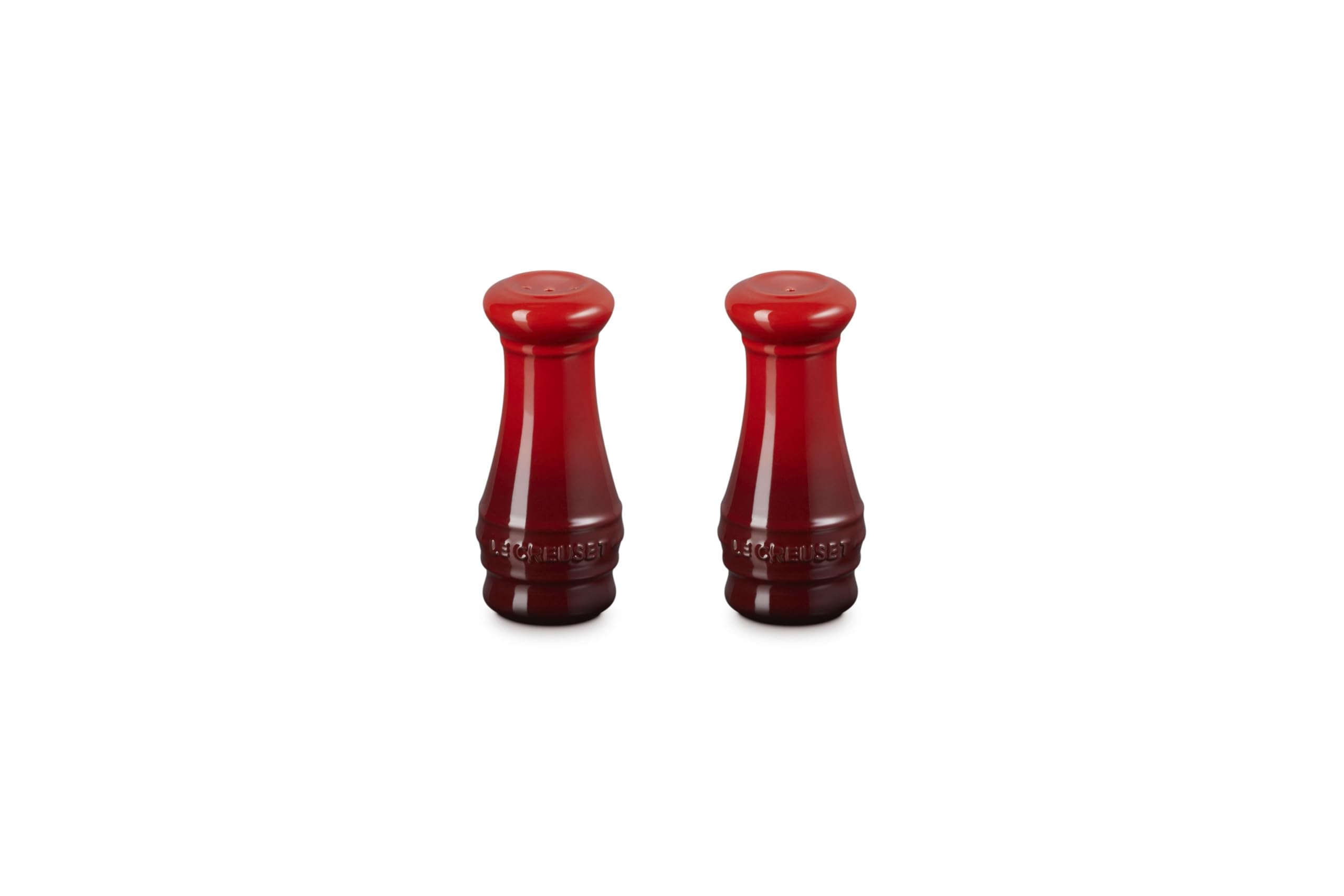 Amazon.com: Le Creuset, Salt and Pepper Shaker Set of 2 - Cerise