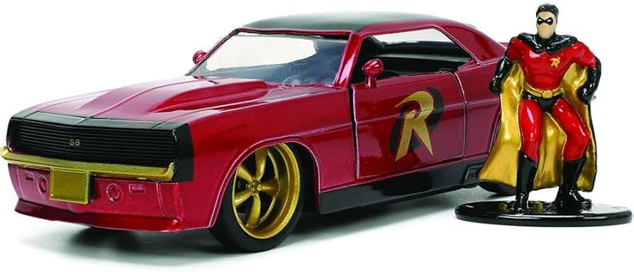 Amazon.com: Jada DC Comics 1:32 1969 Chevy Camaro Die-cast Car w