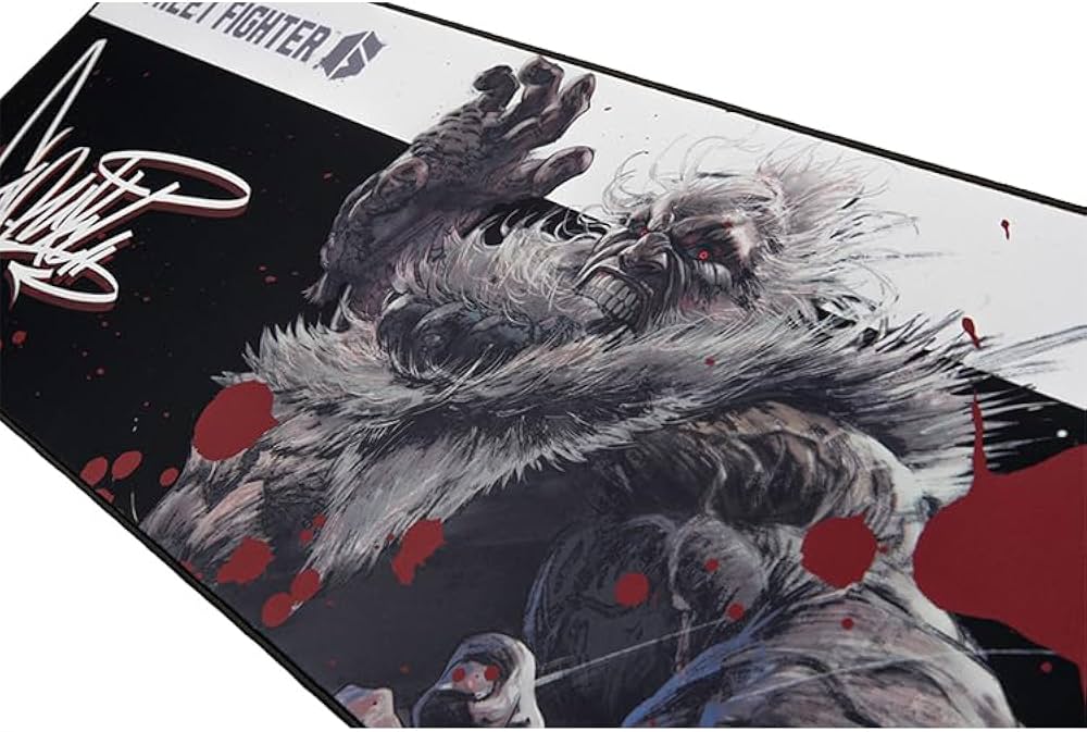 Amazon | GRAPHT ストリートファイター SF6 デスクマット (豪鬼