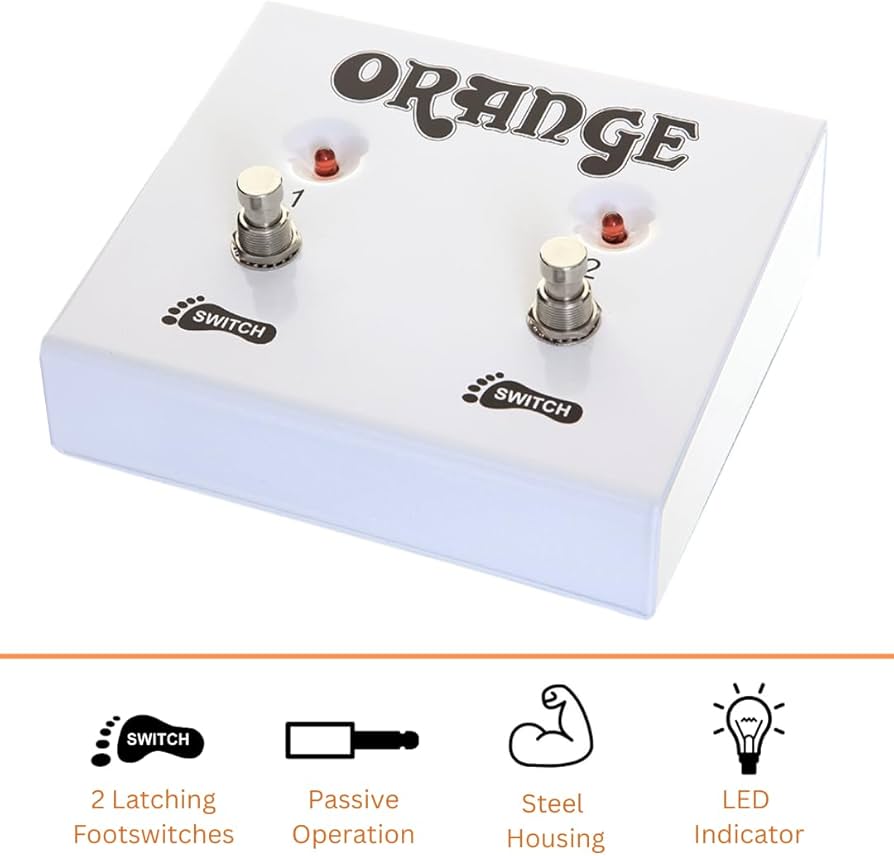 Amazon.co.jp: ORANGE オレンジ ラッチ式フットスイッチ FS2 : 産業