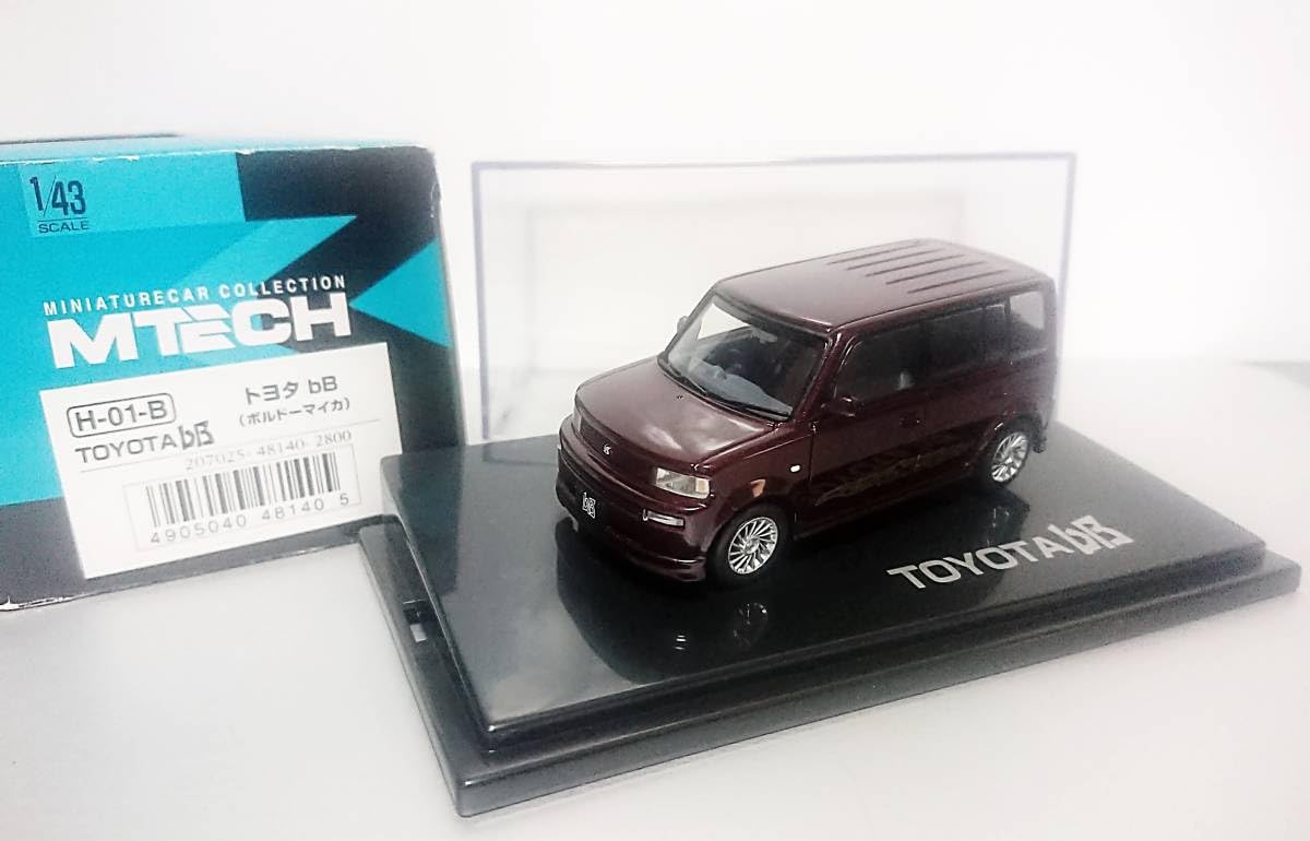Amazon | 絶版 MTECH 1/43 bB ボルドーマイカ メタリック エムテック