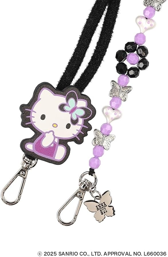 Amazon.co.jp: [ANNA SUI] HELLO KITTY スマホストラップ : ファッション