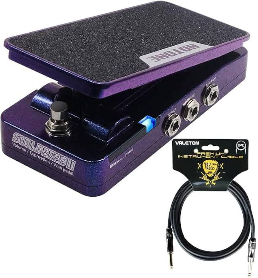 Amazon.com: Hotone Soul Press II Wah Active Volume Passive