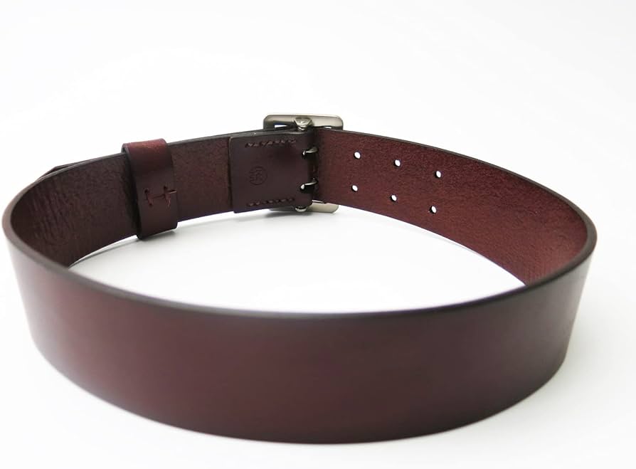 Amazon | WW2 ナチスドイツ軍 後期型 将校用ベルト 茶色 牛革製 精密