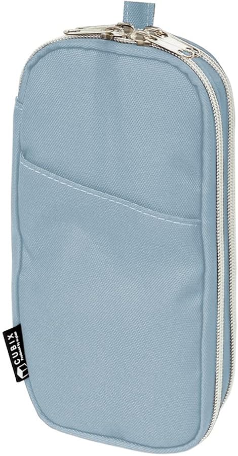 Amazon | エムプラン ペンケース キュービックス ダブル ラウンド