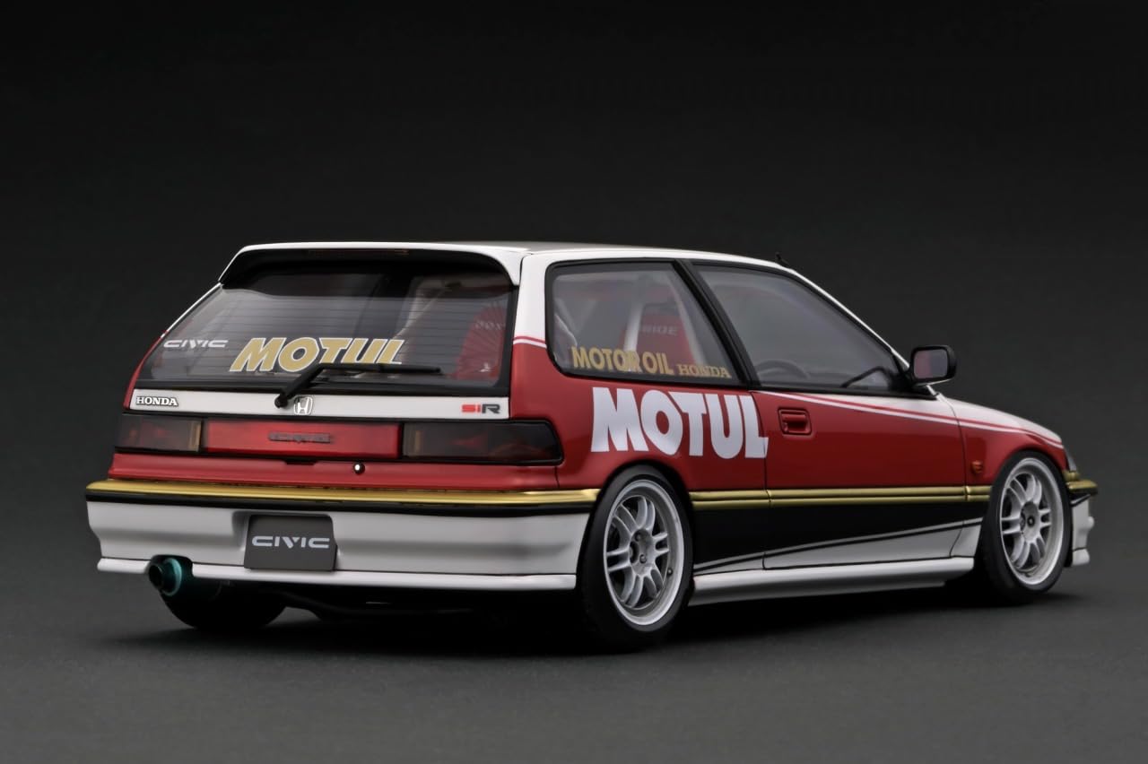 Amazon | ignition model 1/18 ホンダ CIVIC (EF9) SiR White/Red 完成