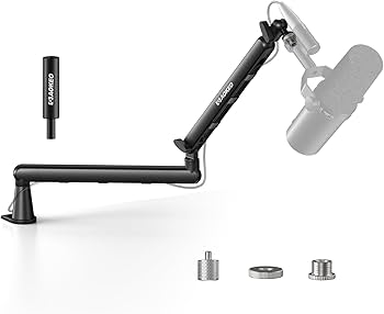 Amazon | マイクアーム、Aokeo AK-55デスクトップ薄型調整可能マイク