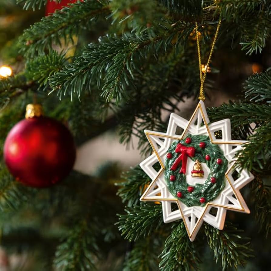 Amazon.com: Villeroy & Boch Christmas Classics Ornament: Star