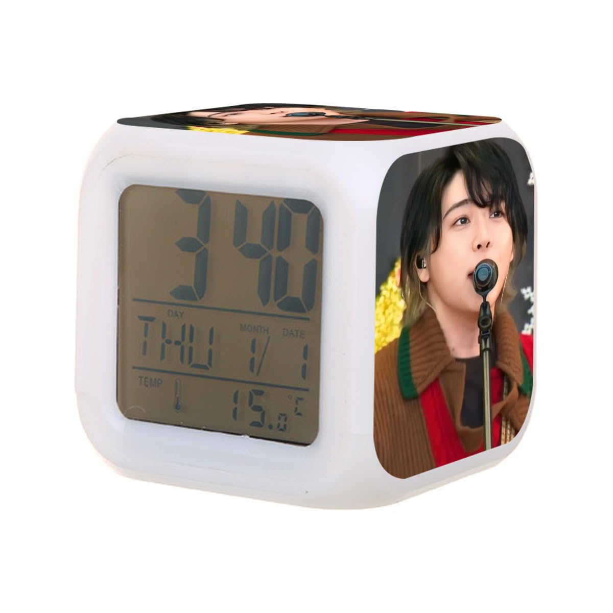 Amazon.co.jp: ミセス グリーン アップル 大森元貴42 目覚まし時計