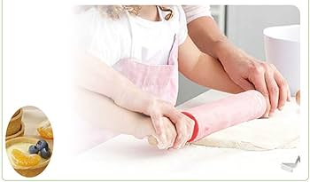 Amazon | GIZMAC めん棒 麺棒 クッキー ローリングピン シリコン製