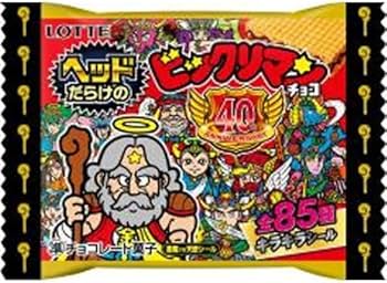 Amazon.co.jp: ロッテ ヘッドだらけのビックリマンチョコ 30個 : 食品