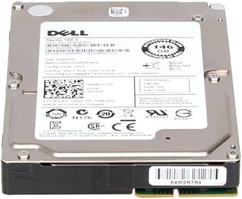 Amazon.com: Dell ST9146853SS 146GB 15k RPM 2.5in SAS-6GB/s hdd