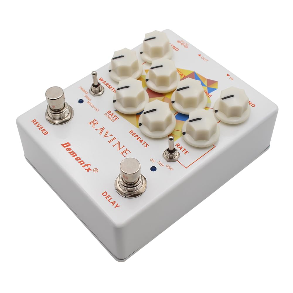 Amazon.co.jp: Rifftone Demonfx RAVINE リバーブディレイ多数のセット