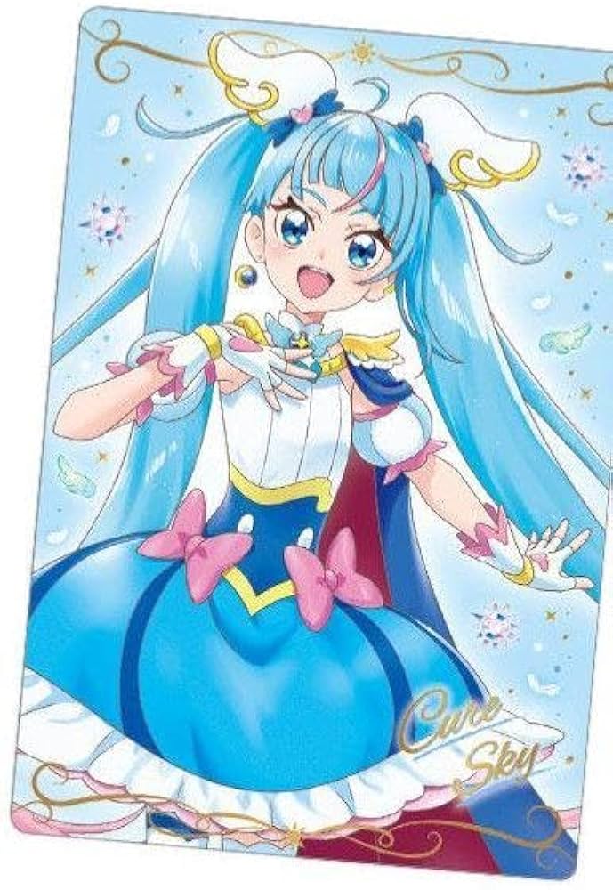 Amazon.co.jp: プリキュア カードウエハース8 SR No.01 キュアスカイ