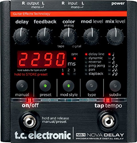 Amazon | tc electronic プログラマブル ディレイ ND-1 NOVA DELAY