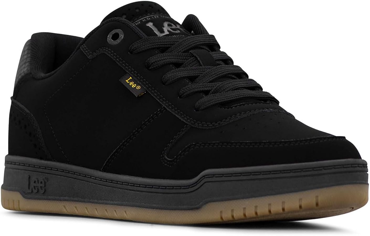 Amazon.com | Lee Men's Specter Retro Court Fashion Sneaker, Black