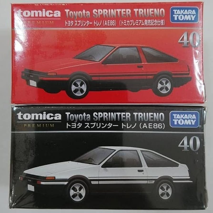 Amazon | トミカプレミアム No.40 スプリンター トレノ AE86 トミカ