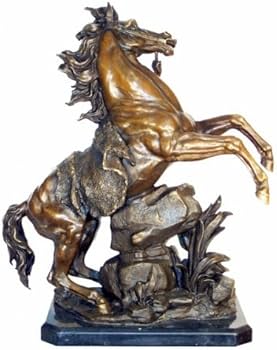 Amazon.co.jp: Kunst & Ambiente - 大きなブロンズ彫刻 - マルリーの馬