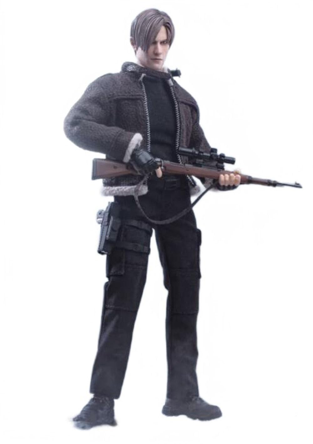 Amazon.co.jp: 「AC」Nwtoys レオン 1/12 男性 可動 アクション