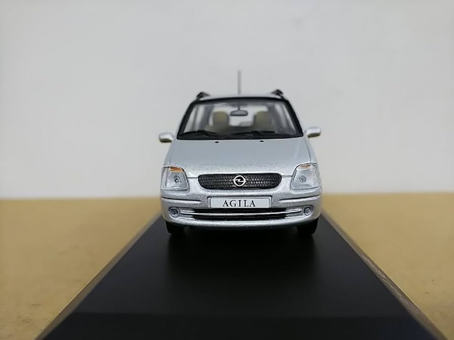 Amazon.co.jp: □ PMA MINICHAMPS Mini Champs 1/43 Opel Agila Silver