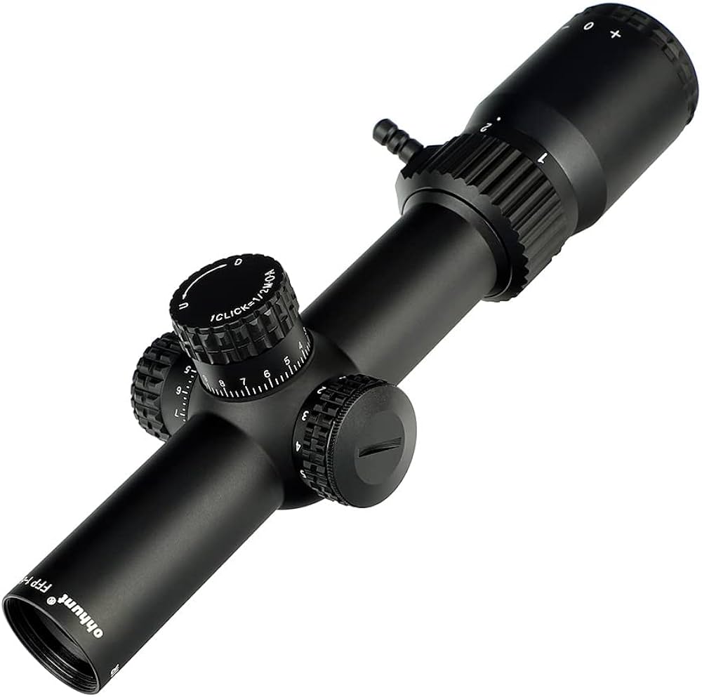 Amazon.co.jp: ohhunt 1-6x24 ライフルスコープ 20mm 1-6倍 低倍率 第