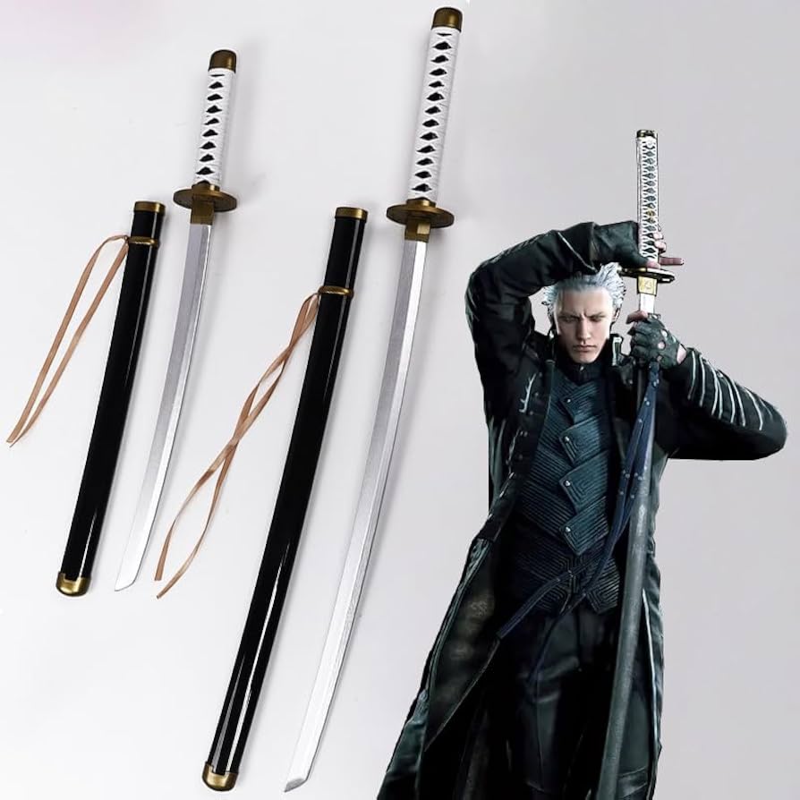 Amazon.co.jp: コスプレ道具 バージル Vergil 閻魔刀 デビルメイクライ
