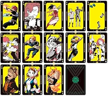 Amazon.co.jp: ヒーローアカデミア展 原画展 グッズ 箔押しトランプ