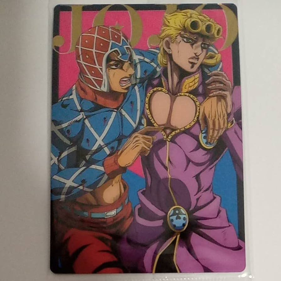 Amazon.co.jp: ジョジョの奇妙な冒険 ウエハース カード ジョルノ