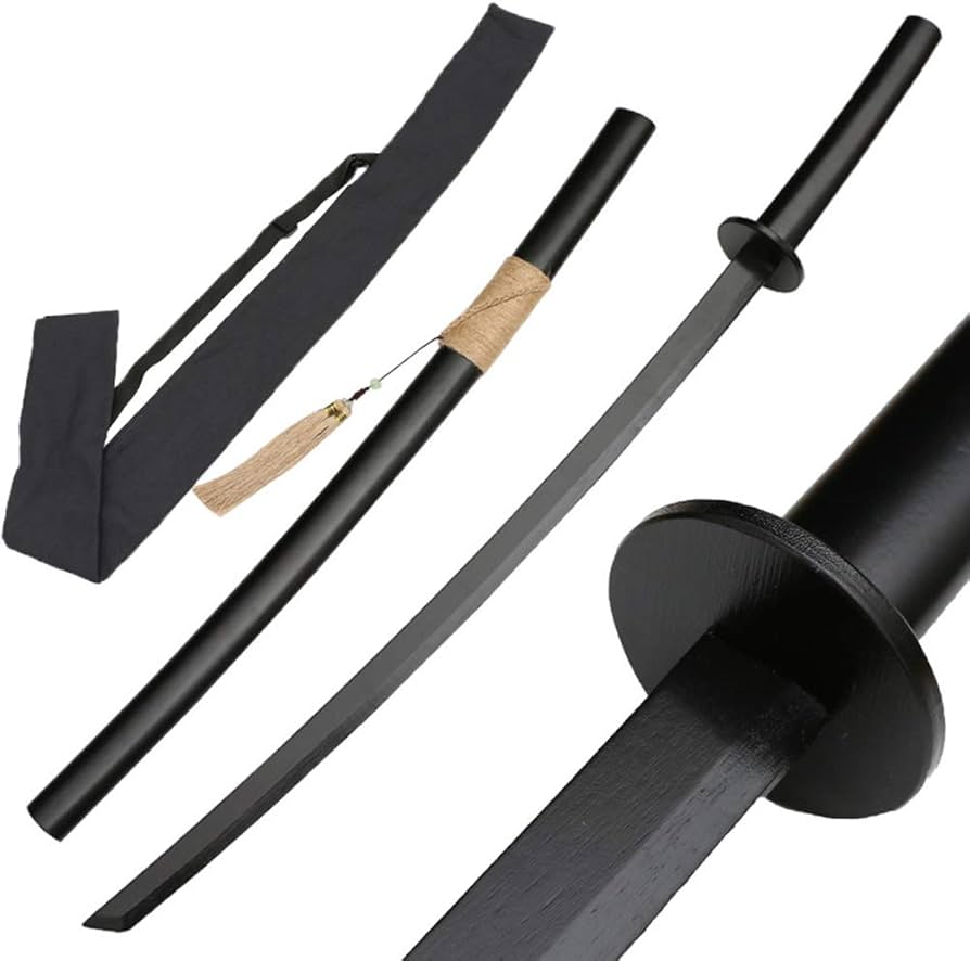 Amazon.co.jp: 竹刀 剣道 居合道 剣術 練習 舞台道具 木刀 模造刀