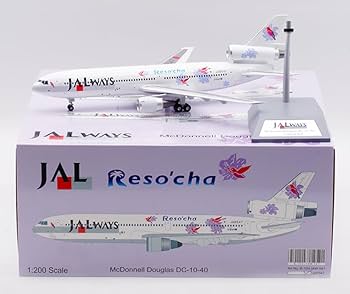 Amazon | B-Models 1:200 JAL Japan Airlines McDonnell-Douglas DC-10