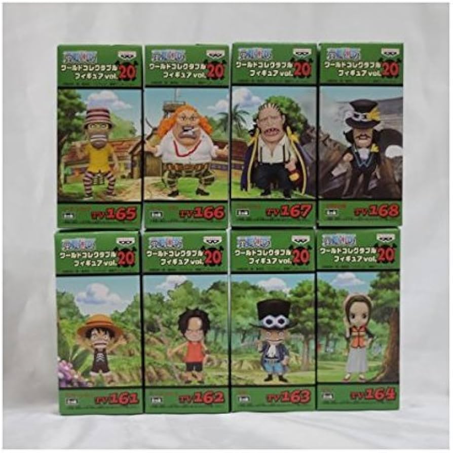 Amazon.co.jp: ワンピースワールドコレクタブルフィギュアvol.20 全8種