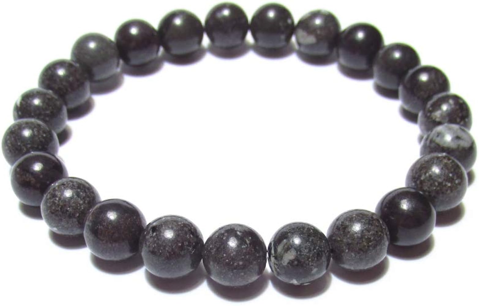 Amazon | 廻運風水 天照石 ブレスレット 8mm珠 宮崎県 高千穂産