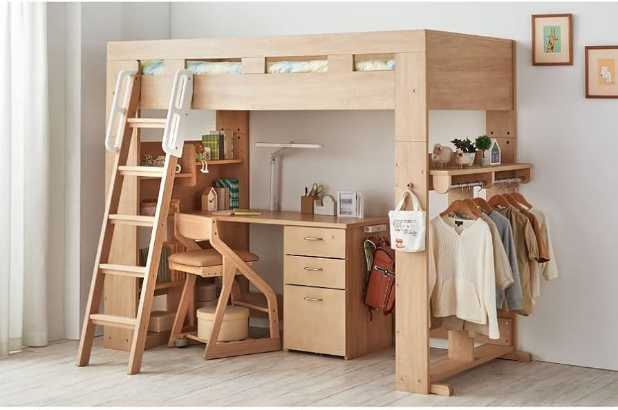 Amazon｜KOIZUMI (コイズミ) システムデスク システムベッド Built