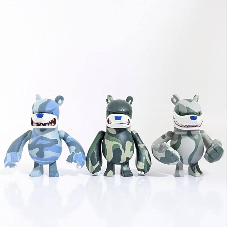 Amazon | 迷彩 ナックルベア ガチャ TOUMA フィギュア | フィギュア