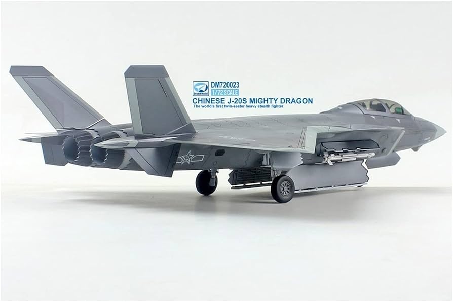 Amazon | ドリームモデル 1/72 J-20S 威龍 中国 ステルス複座戦闘機