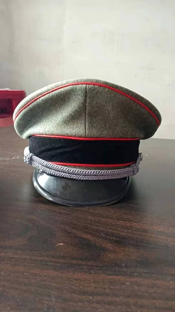 Amazon.co.jp: WW2 ナチスドイツ軍 陸軍砲兵制帽 57、58、59、60cm