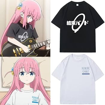 Amazon.co.jp: TONGCHENG ぼっち・ざ・ろっく 結束バンド Tシャツ