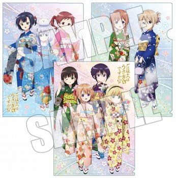 Amazon.co.jp: 【ご注文はうさぎですか？？】クリアファイル3枚セット