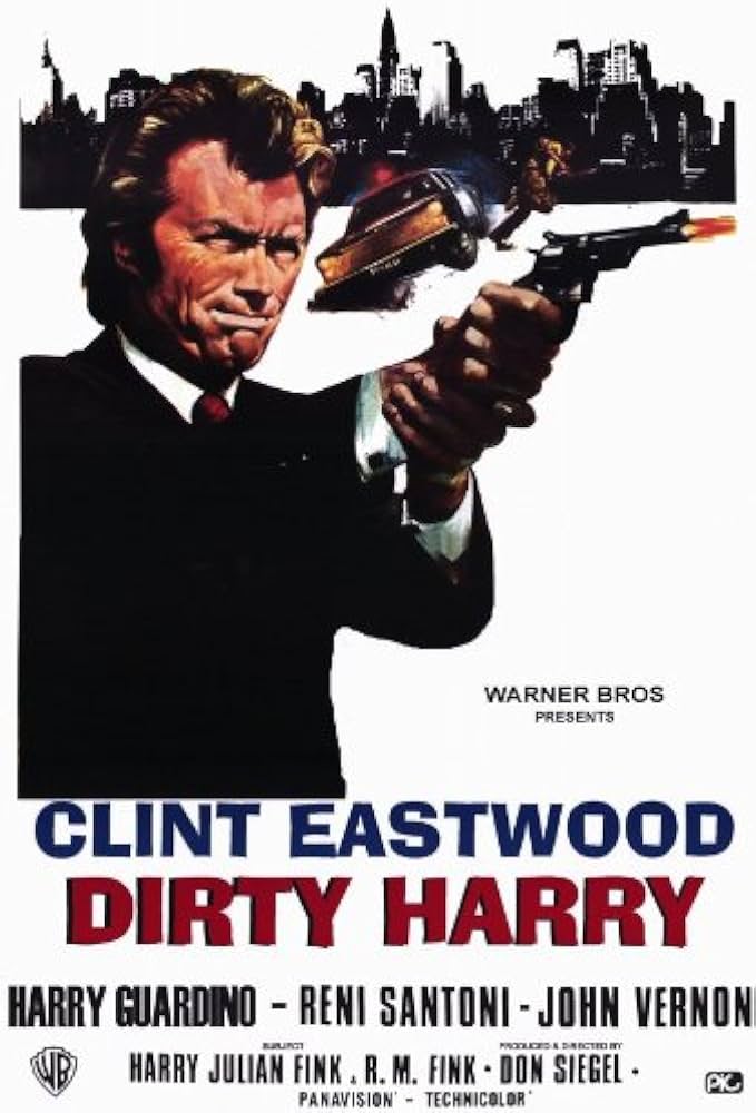 Amazon.com: Movie Posters 27 x 40 Dirty Harry: Posters & Prints