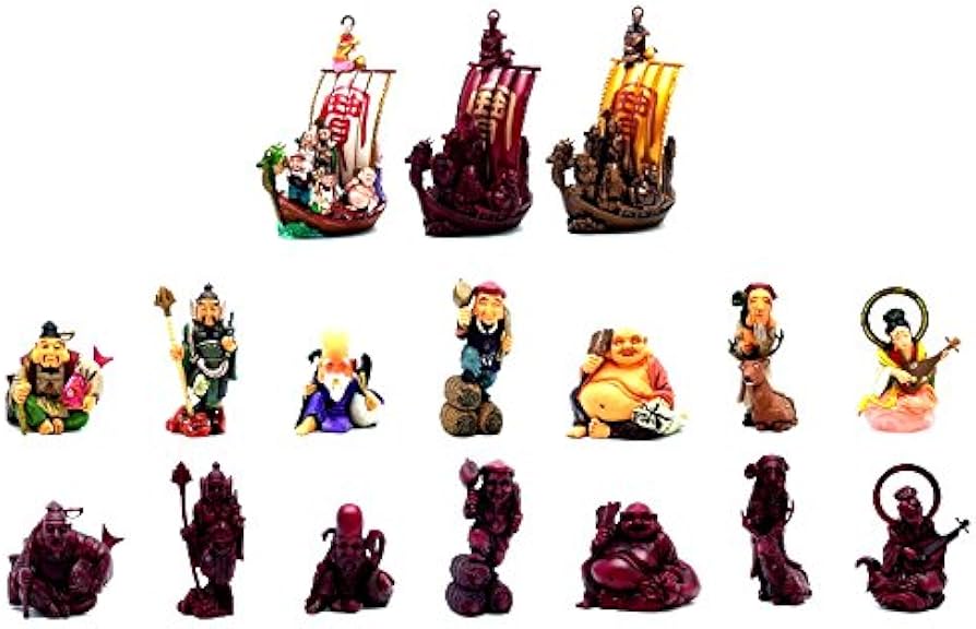 Amazon.co.jp: 海洋堂 福神根付 全16種＋シークレット1種 : DIY・工具