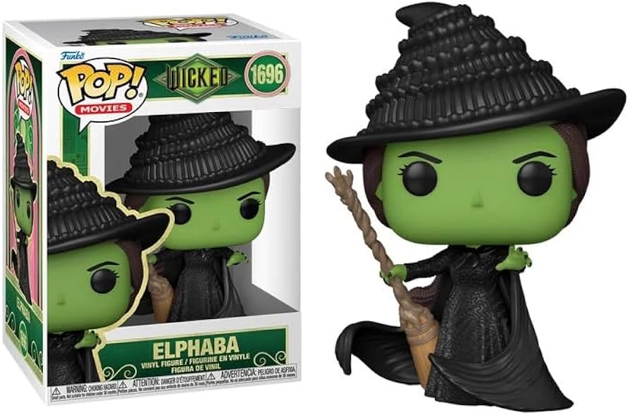 Amazon.com: POP Movies: Wicked - Elphaba Funko Vinyl Figure