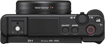 Amazon.com : Sony ZV-1 Digital Vlogging Camera Black (DCZV1/B