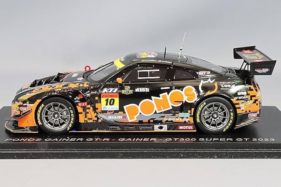 Amazon | ☆ スパーク 1/43 ポノス ゲイナー GT-R 2023 スーパーGT
