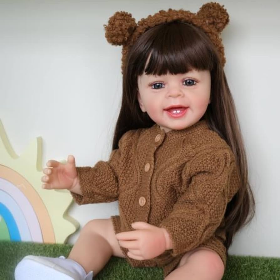 Amazon | Protow リボーンドール 55cmリアルな 笑顔赤ちゃん人形