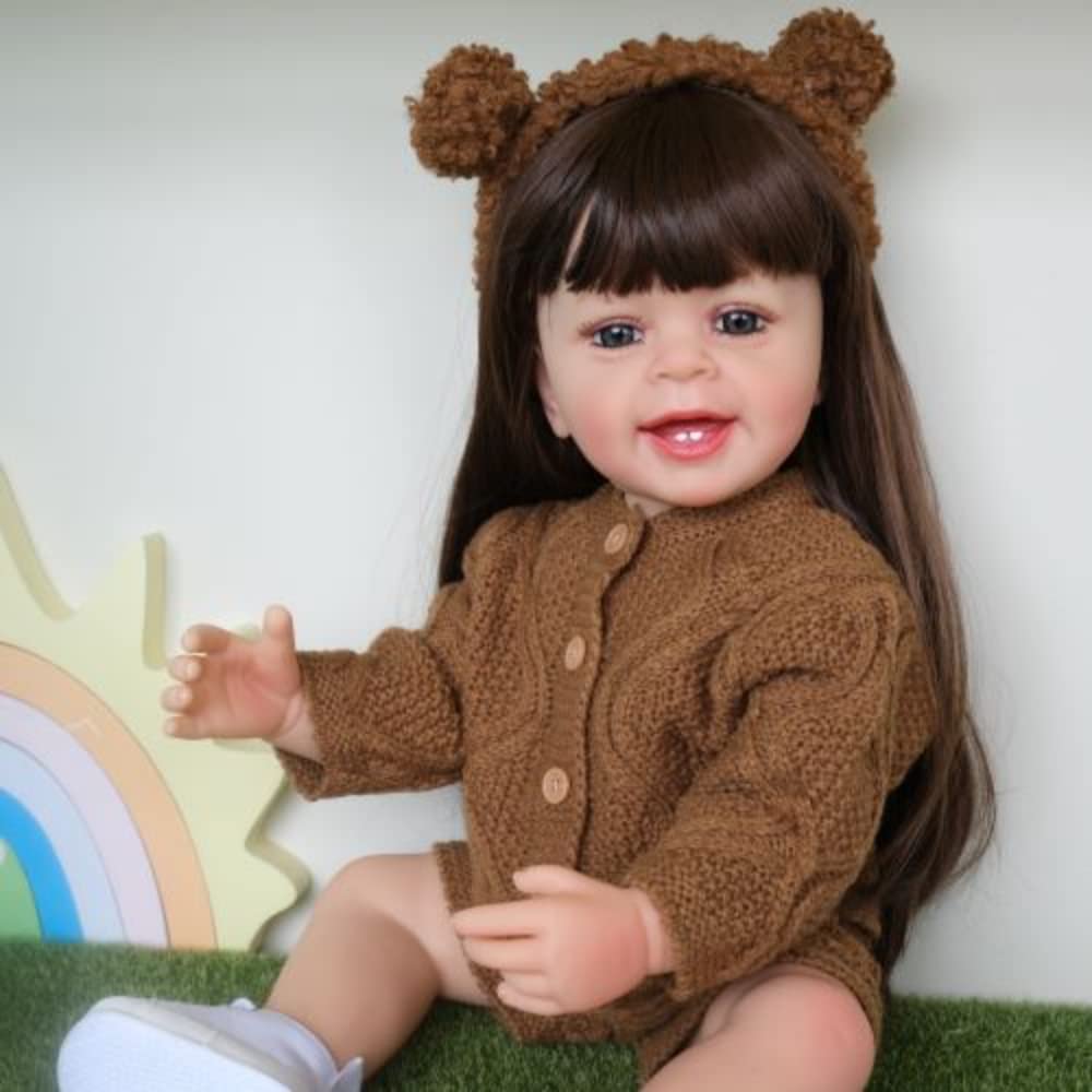 Amazon | Protow リボーンドール 55cmリアルな 笑顔赤ちゃん人形