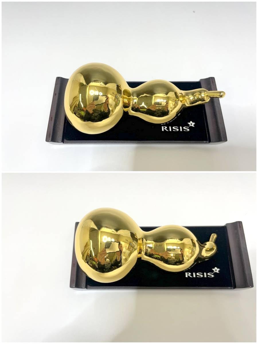 Amazon.co.jp: 極 RISIS ライシス 24金メッキ ひょうたん型卵型 開運