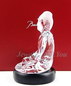 Amazon.co.jp: バカラ仏陀 スタンド付き フルリード クリアクリスタル