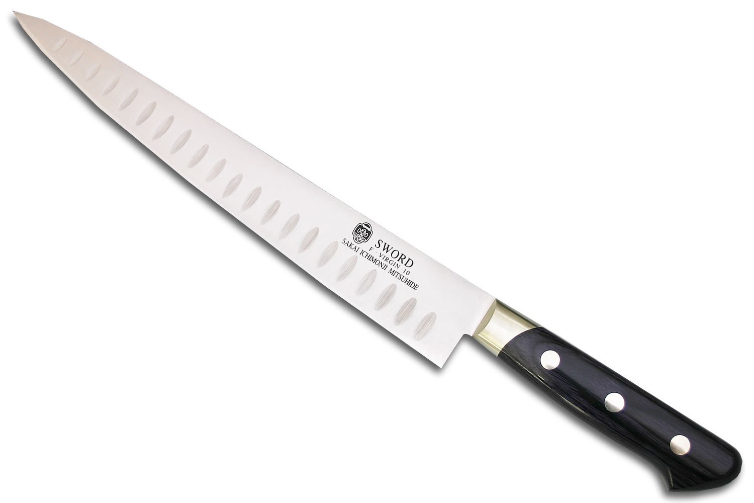 Amazon｜堺一文字光秀 洋包丁 サビに強い ステンレス 全鋼 FV10 筋引き