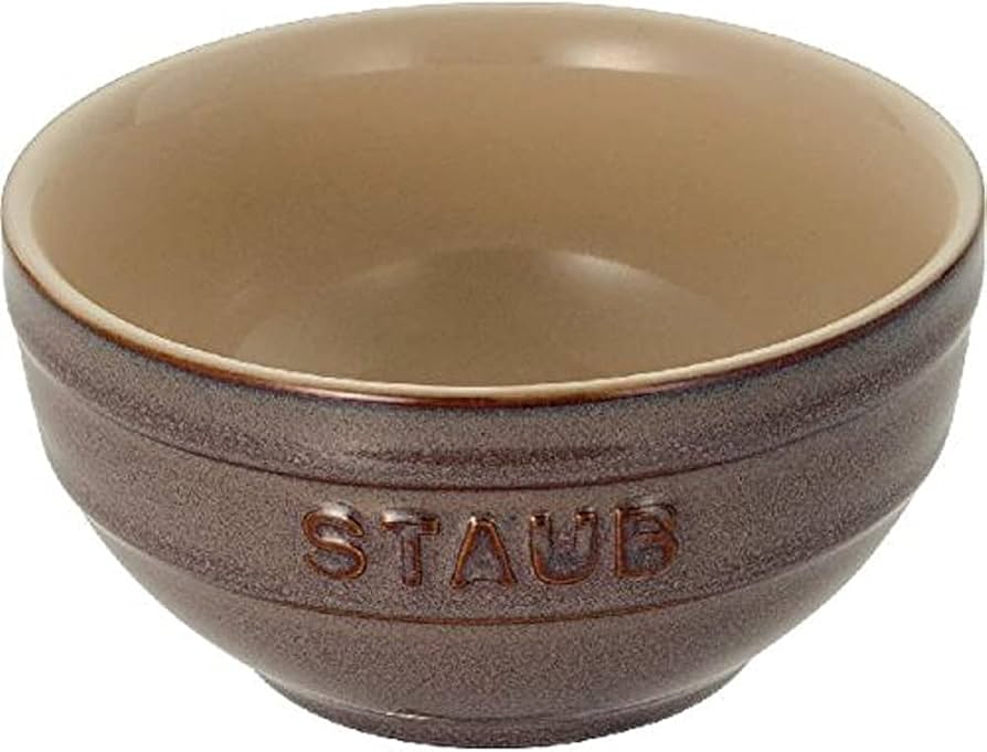 Amazon.co.jp: staub ストウブ 「 ボウル アンティークグレー 14cm