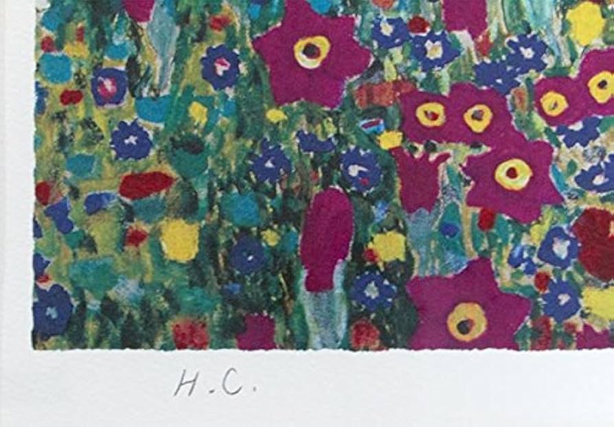 Amazon.co.jp: グスタフ・クリムト『接吻』シルクスクリーン 人物画 ザ